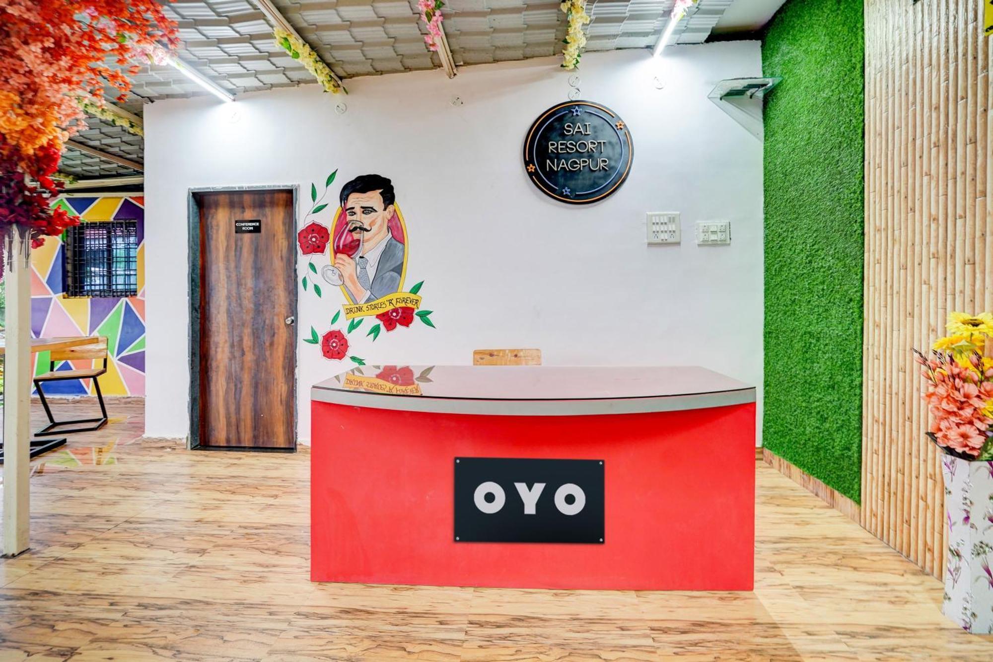 Hotel O New Sai Resort Nagpur Exterior foto